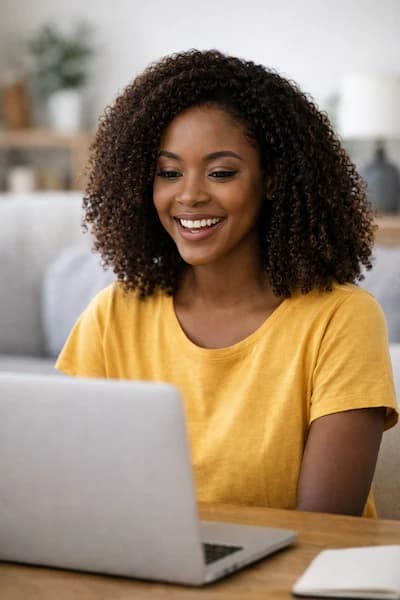 Coach guiding talent virtually