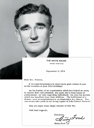 John Robert Powers, founder of the John Robert Powers modeling and personality development school.